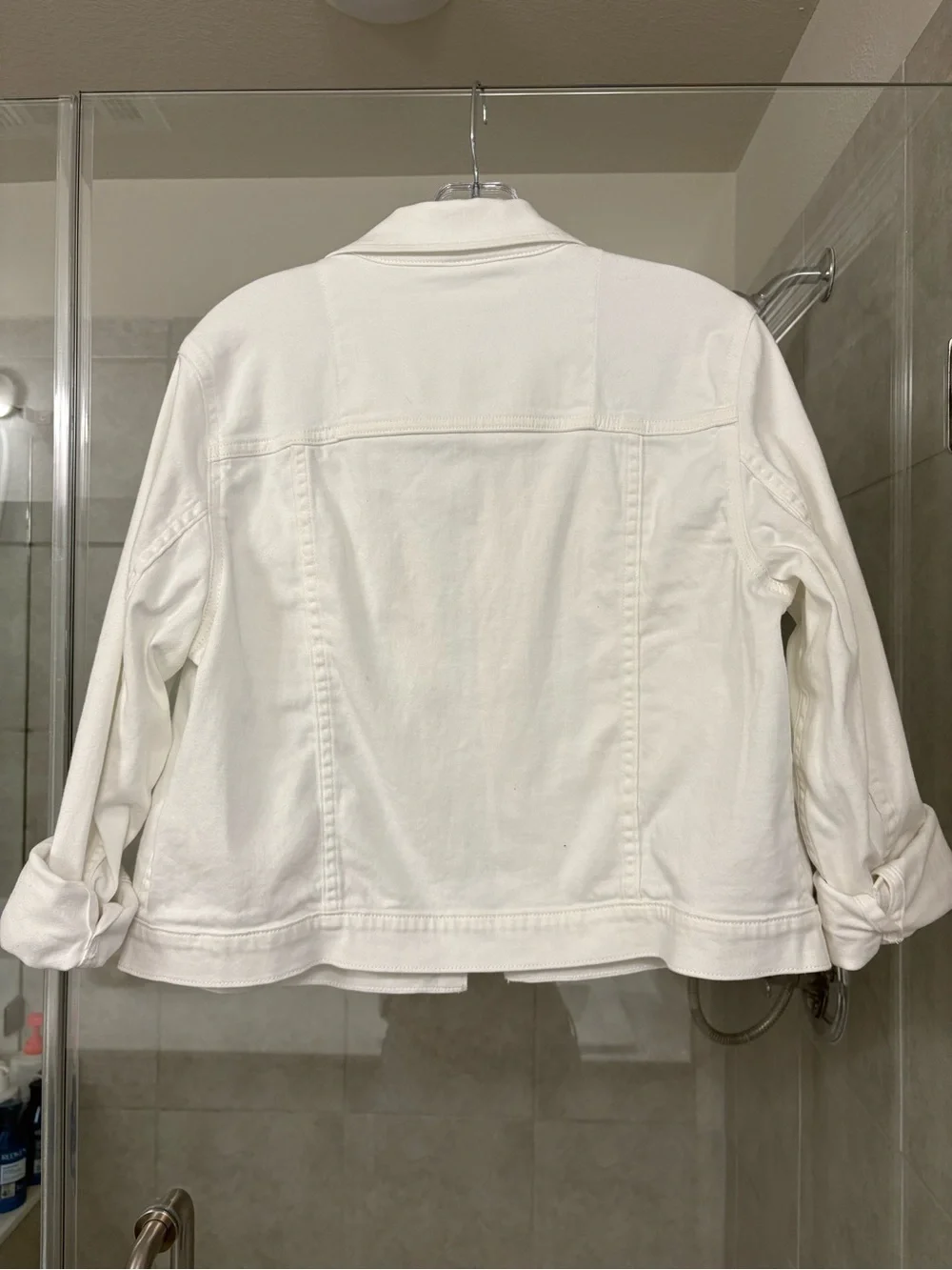 Michael Kors White Denim Jacket